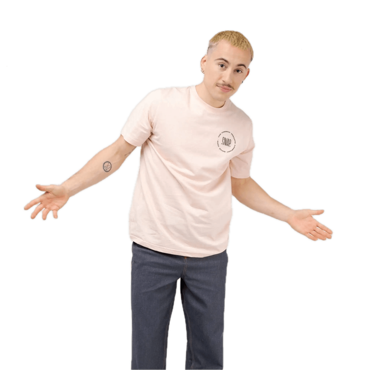 Snap X Biographie T-Shirt powdery pink